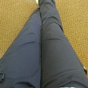 Blue koi scrub pants size xs